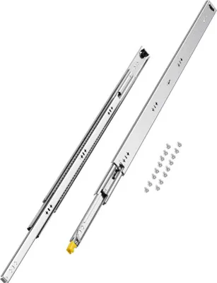 Produktbild von Teleskop Schubladenführungen Vollauszug - 950mm Schubladenschienen - Hochwertige Schubladensysteme für den Möbelbau