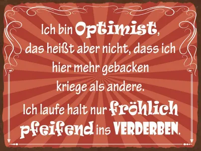 Produktbild von vianmo Holzschild 30x40 cm ich bin Optimist das heißt