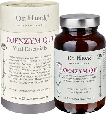 Zdjęcie produktu dla Dr Huck® Koenzym Q10 kapsułki wegańskie