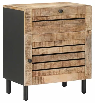 Immagine prodotto di Comodino Natur 50 x 33 x 60 cm Legno massello Mango