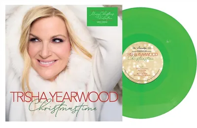 Produktbild von Trisha Yearwood: Christmastime (Green Vinyl)