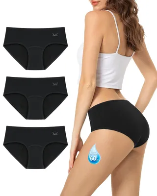 Imagen del producto de Pantalones interiores de algodón cómodos, de cintura alta, juego de 5