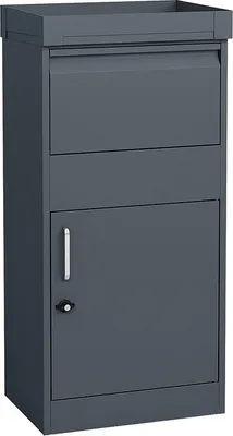 Zdjęcie produktu dla Pudełko na paczki Westmann Piet antracyt 50x37x105 cm