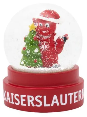 Produktbild von 1. FC Kaiserslautern Schneekugel Betzi/Tannenbaum