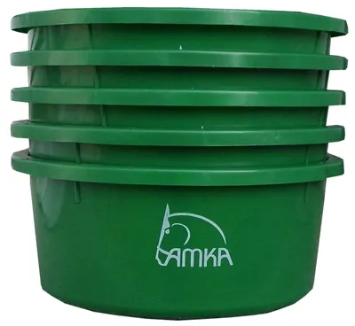 Produktbild von AMKA Futterschale MüslischaleLeckschüssel 5er Set 2 Liter ohne Deckel für Tiere in PET