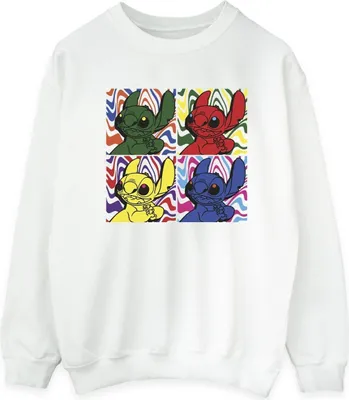 Produktbild von Disney - Sweatshirt für Damen BI22895 (M) (Weiß)