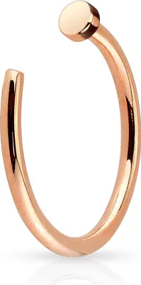 Produktbild von Nasenring Nasenpiercing Piercing Hufeisen Ring Nose Hoop rosegold 8 mm