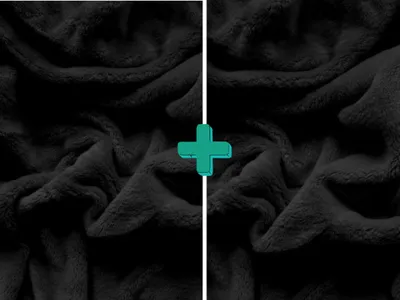Produktbild von 2x Microplush Spannbettlaken, weich, 90x200 cm, schwarz
