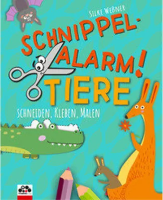 Immagine prodotto di Schnippel-Alarm! Band 2: Tiere - Das Ausschneidebuch für Kinder ab 3 Jahren