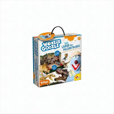 Produktbild von Lisciani DE92383WG - WOOZLE GOOZLE Das Labor der Paläontologie Dinosaurier Dinos Bauset bauen Skelett