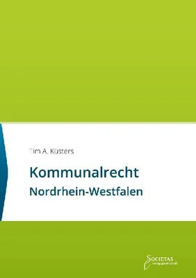 Produktbild von Kommunalrecht Nordrhein-Westfalen