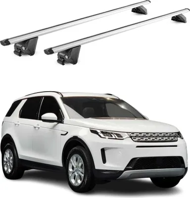Image de Barres de toit transversales pour Land Rover Discovery Sport 15-25 Alu Gris ABE