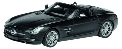 Produktbild von Schuco MB SLS AMG, schwarz 1:43
