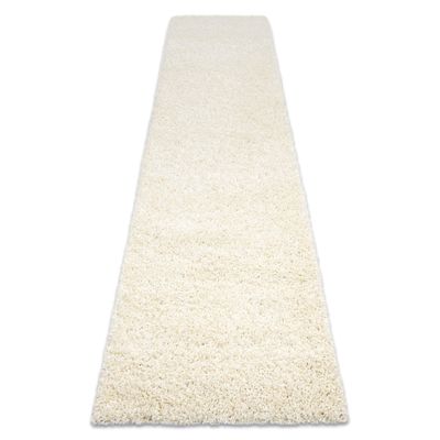 Bežec SOFFI shaggy 5cm krémový - do kuchyne, predsiene, chodby, chodby béžový 70x300 cm