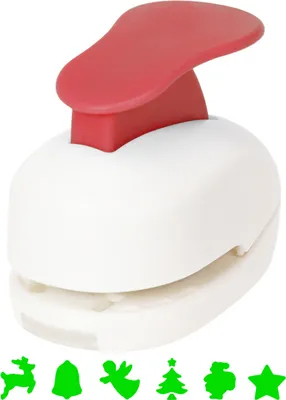 Produktbild von Motivlocher Weihnachten, 6er Set