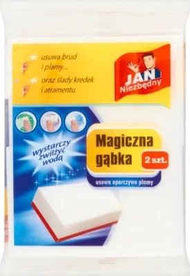 Zdjęcie produktu dla Jan Niezbędny, Magiczna gabka, 2 sztuki