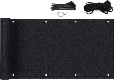 Productafbeelding van Famanu balkon privacy scherm, HDPE, weerbestendig - 300 x 90 cm