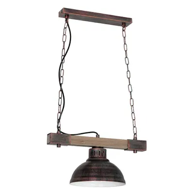Image de Lampe industrielle marron Hakon LOFT