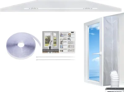 Fensterabdichtung für mobile Klimaanlage 4, Hauptbild