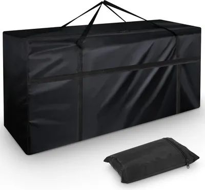 Produktbild von Wasserdichte Garten Kissen Aufbewahrungstasche, UV Beständig, 130 x 32 x 55 cm, Hochwertiger Oxford Stoff