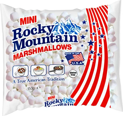 Produktbild von Rocky Mountain Marshmallows Mini 150g