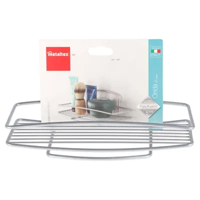 Obrázok produktu pre Metaltex Onda Badkamerrek 26x11x11 cm Zilver