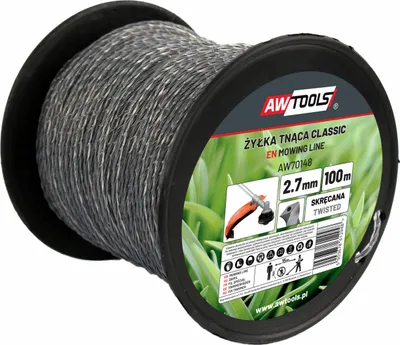 Zdjęcie produktu dla Awtools Żyłka Tnąca Classic 3,0X100M/Skręcana