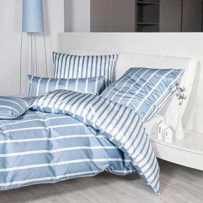 Produktbild von Janine Design Interlock-Jersey-Kissenbezug einzeln JERSEY CLASSIC 59028 Farbe perlblau Größe 40x40