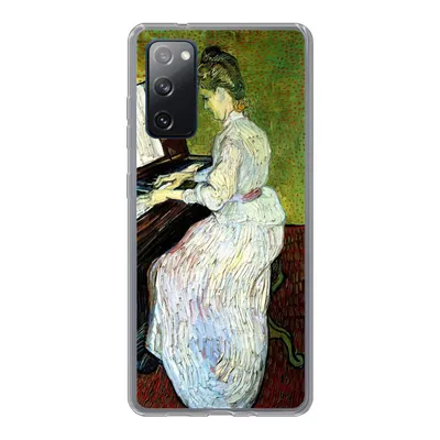 Produktbild von MuchoWow® Handyhülle Schutzhülle Hülle für Samsung Galaxy S20 FE Marguerite Gachet am Klavier - Vincent van Gogh Silikon Softcase Handy Hülle - Abdeckung