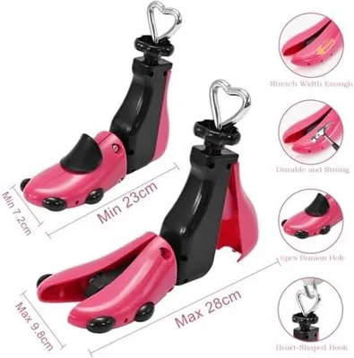 Produktbild von PolkaHome® Schuhdehner für Damen und Herren - Stiefeldehner für breite Füße, verstellbarer Schuhspanner