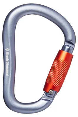 Produktbild von Black Diamond Rocklock Twistlock Verriegelungskarabiner - Gray Gray