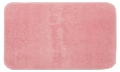 Zdjęcie produktu dla Dywanik łazienkowy Gözze RIO 70 x 120 cm – puszysty, antypoślizgowy, do ogrzewania podłogowego, dywanik łazienkowy Gözze Rio: staro-różowy