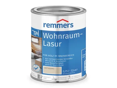 Zdjęcie produktu dla Remmers Glazura do salonu szary antyczny 750 ml