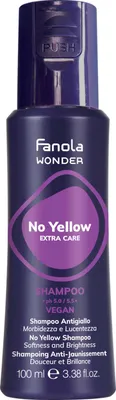 Produktbild von No Yellow Violett Shampoo gegen Gelbstich für blondes und graues Haar 100 ml