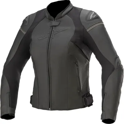 Image de Blouson en cuir pour femme Alpinestars Stella GP Plus R V3, noir, 48