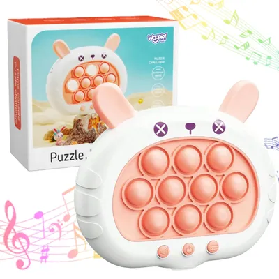 Zdjęcie produktu dla WOOPIE Gra POP IT Elektryczna Antystresowa Zręcznościowa Króliczek