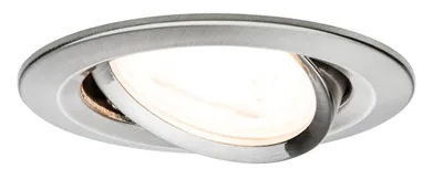 Obrázok produktu pre Paulmann 936.03, Zapustené bodové osvetlenie, GU10, LED, 7 W, 2700 K, Brúsená oceľ