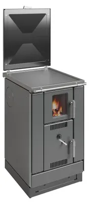 Produktbild von Wamsler wasserführender Küchenofen | K 158 F | 22 kW | Anthrazit