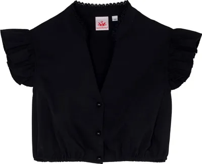 Produktbild von Dirndlbluse Darlee Flügelarm schwarz 34