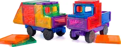 Image de Learn & Grow Kit de construction magnétique - Pack voiture (28 pièces)