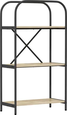 Obrázok produktu pre vidaXL Regál Sonoma dub 60 x 30 x 109 cm Materiál na báze dreva