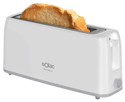 Produktbild von Solac S96006300, 2 Scheibe(n), Weiß, Kunststoff, Drehregler, 800 W, 220 - 240 V