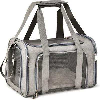 Immagine prodotto di Borsa da viaggio per cani - Comoda borsa a zaino per cani e gatti - Zaino per cani