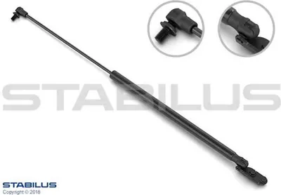 Produktbild von Gasfeder Koffer-/Laderaum 575 mm 350 N Hub 235 mm STABILUS für MAZDA 323