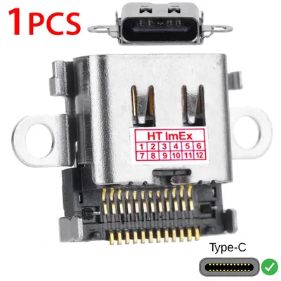 Produktbild von Nintendo Switch HAC-001 USB-C Ladebuchse Ersatz Ladeanschluss robust