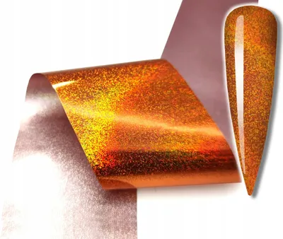 Immagine prodotto di Transferfoli 10Cmx4Cm Orange Holo