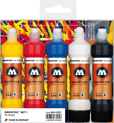 Produktbild von Molotow Dripstick One4All 30ml 5er Set