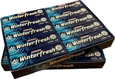 Obrázek produktu pro Žvýkačky Wrigley's Winterfresh 200 kusů (40x5 proužků)