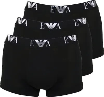 Produktbild von Emporio Armani Shorts 3 Pack Trunk Unterhosen Herrenshorts