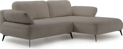 Produktbild von Selsey Avolla – Ecksofa mit Schlaffunktion, Bettkasten und hydrophober Chenille, rechtsseitig, Dunkelbeige